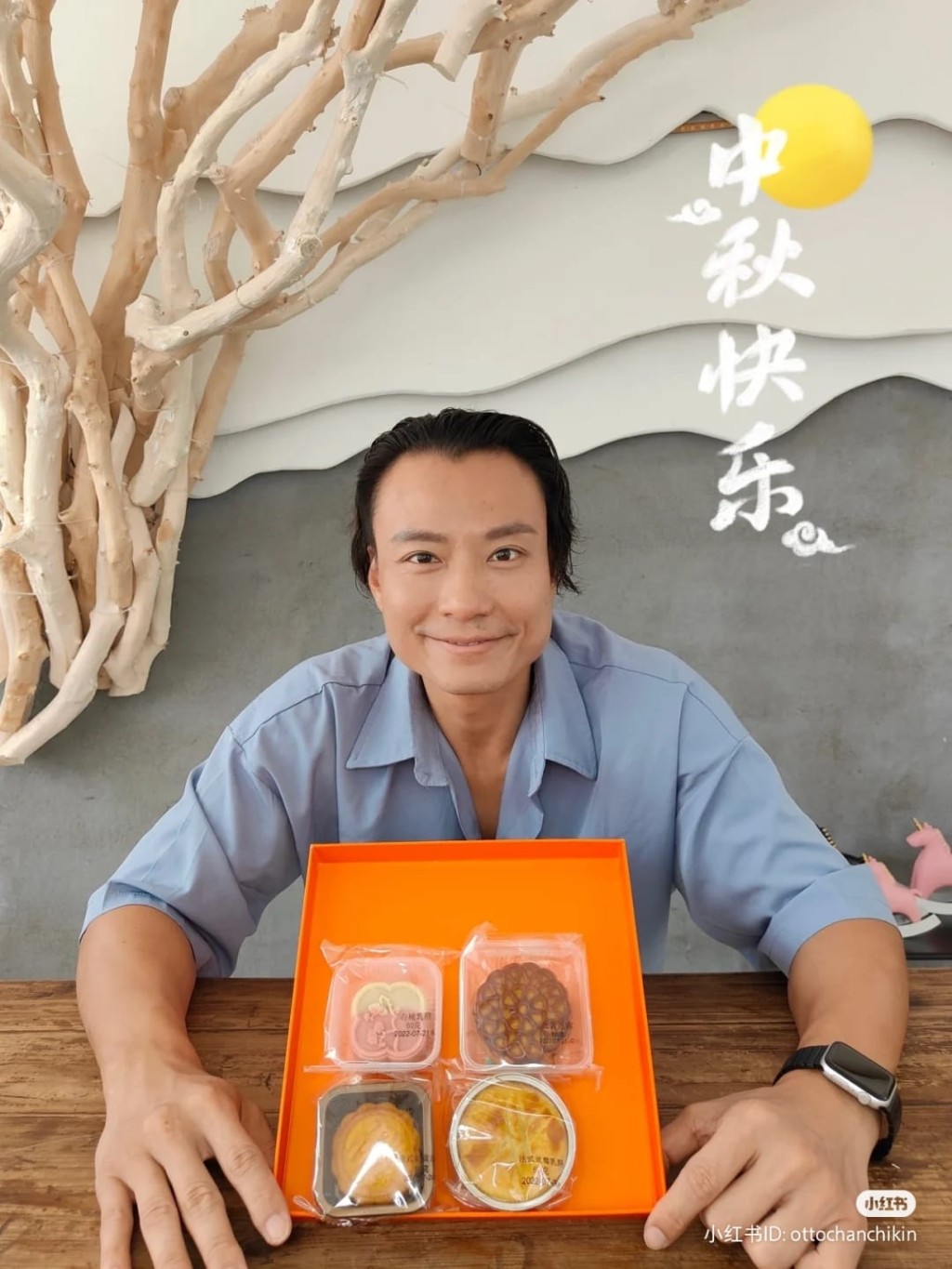 陳志健日前分享近照，網民發現他的髮線似乎有後移趨勢。